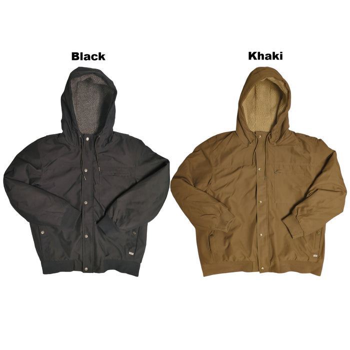 Lee Men's Oxford Workwear Sherpa Lined Bomber Jacket