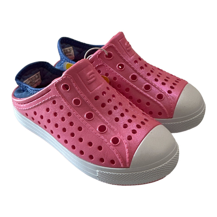 Skechers Girl's Foamies Machine Washable Slip-On Guzman Steps Sneaker