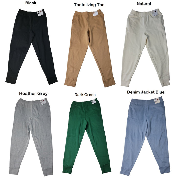 Champion Men's Warm Soft Fleece Side Pockets Drawcord Jogger