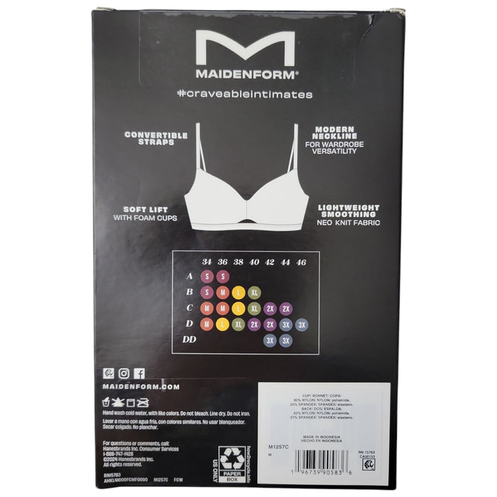 Maidenform Women's 2-Pack Modern Wire-Free Lifting Bra