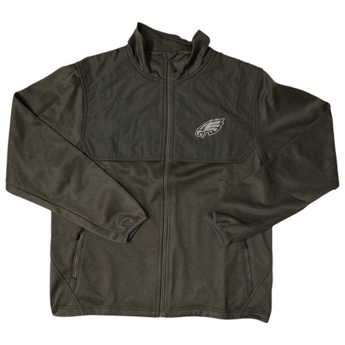 NFL Officially Licensed Adult Zippered Pockets Soft Fleece Jacket