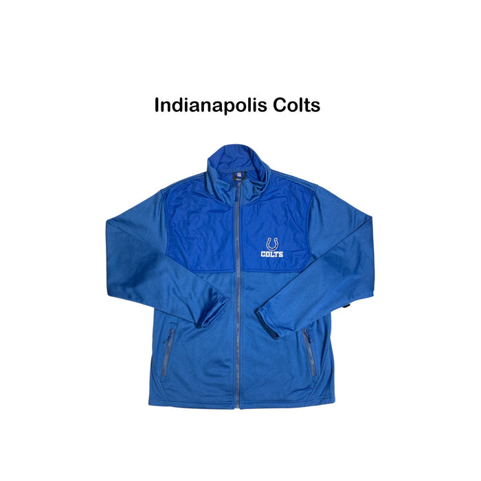 NFL Officially Licensed Adult Zippered Pockets Soft Fleece Jacket