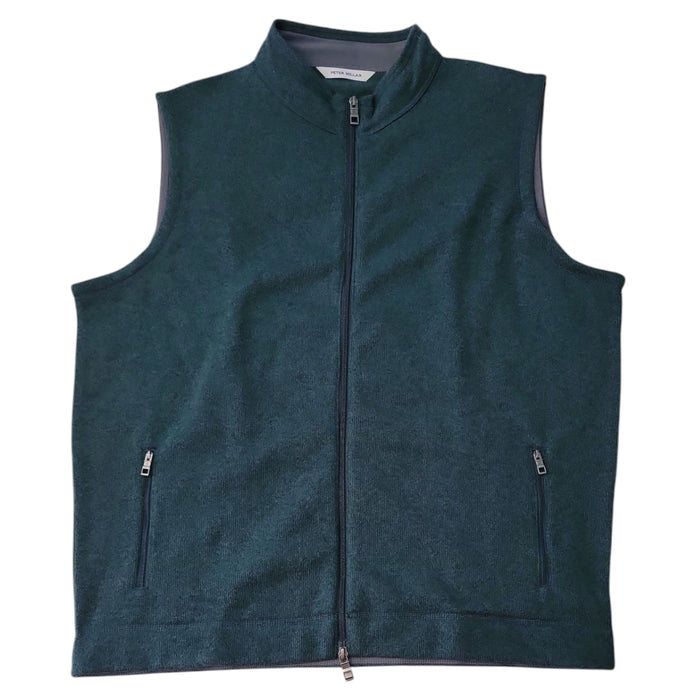 Peter Millar Crown Sweater Warm Fleece Full Zip Vest
