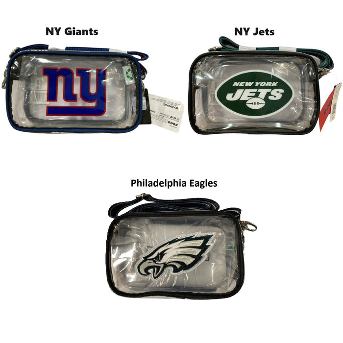 FOCO NFL Clear Cross Body Stadium Compliant Camera Bag