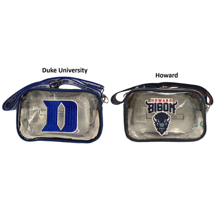 FOCO NCAA Clear Cross Body Stadium Compliant Camera Bag