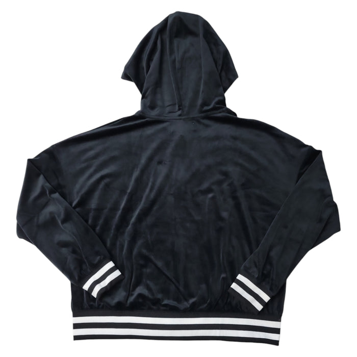 Limited Too Girls Full Zip Kangaroo Pocket Velour Jacket
