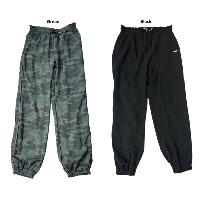 Limited Too Girls Stretch Elastic Hem Parachute Jogger