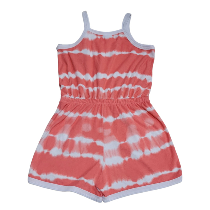 Limited Too Girls French Terry Pockets Sleeveless Pull-On Romper