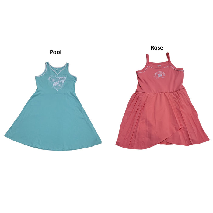 Limited Too Girls Sleeveless Soft Regular Fit Pull-On Active Dress