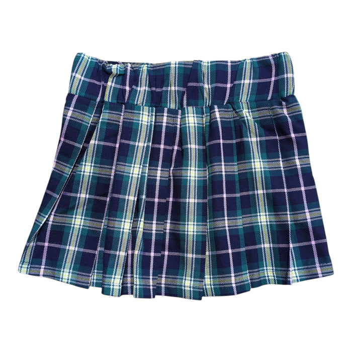 Limited Too Girls Regular Fit Plaid Skirt with Sewn-In Undershorts