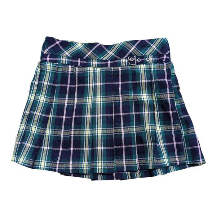 Limited Too Girls Regular Fit Plaid Skirt with Sewn-In Undershorts