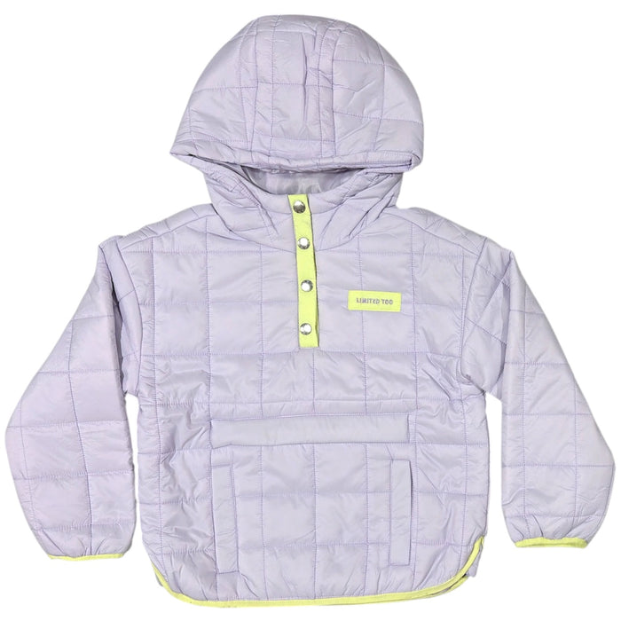 Limited Too Girls Regular Fit Nylon Shell Pullover Packable Jacket