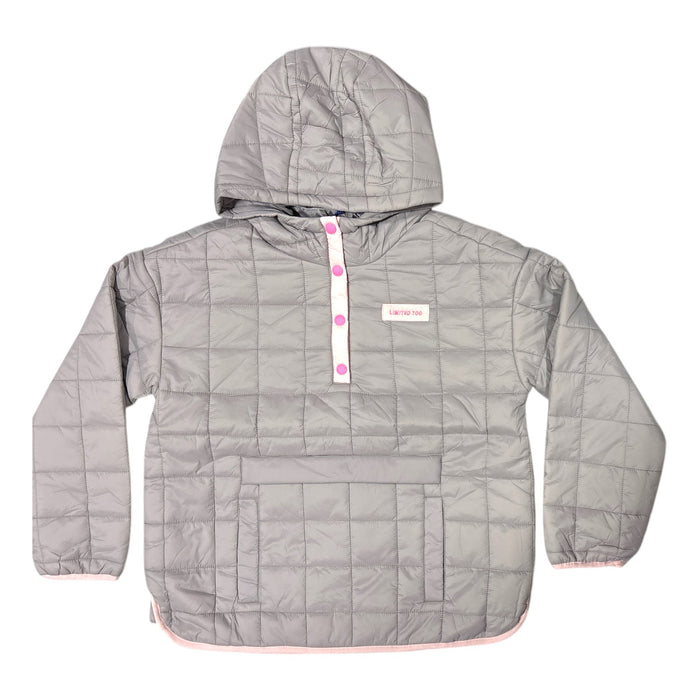 Limited Too Girls Regular Fit Nylon Shell Pullover Packable Jacket