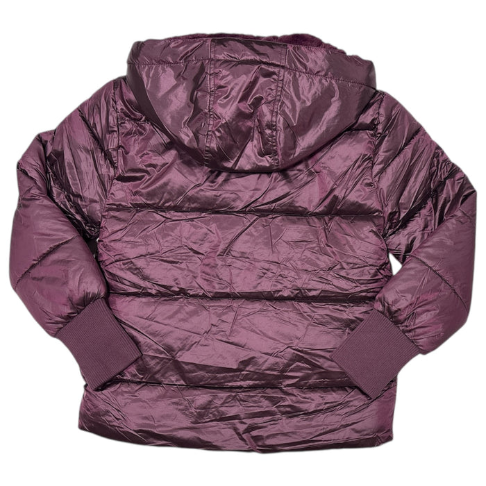 Limited Too Girls Regular Fit Zip & Snap Closure Puffer Jacket