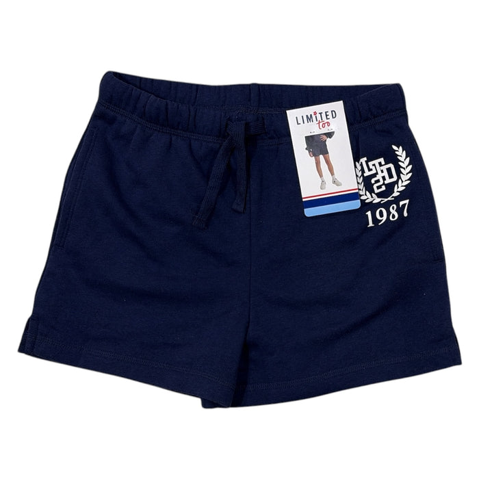 Limited Too Girls Lightweight Cotton & Polyester Fleece Shorts