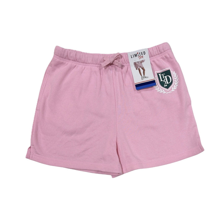Limited Too Girls Lightweight Cotton & Polyester Fleece Shorts