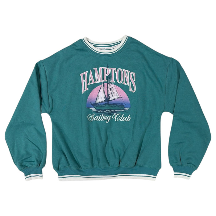 Limited Too Women's Regular Fit Soft Fleece Graphic Pullover Sweatshirt