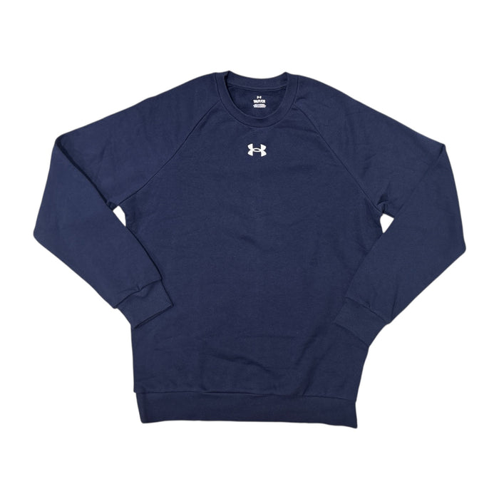 Under Armour Men's Rival Crew Neck Loose Fit Raglan Sleeve Sweatshirt, 1379755