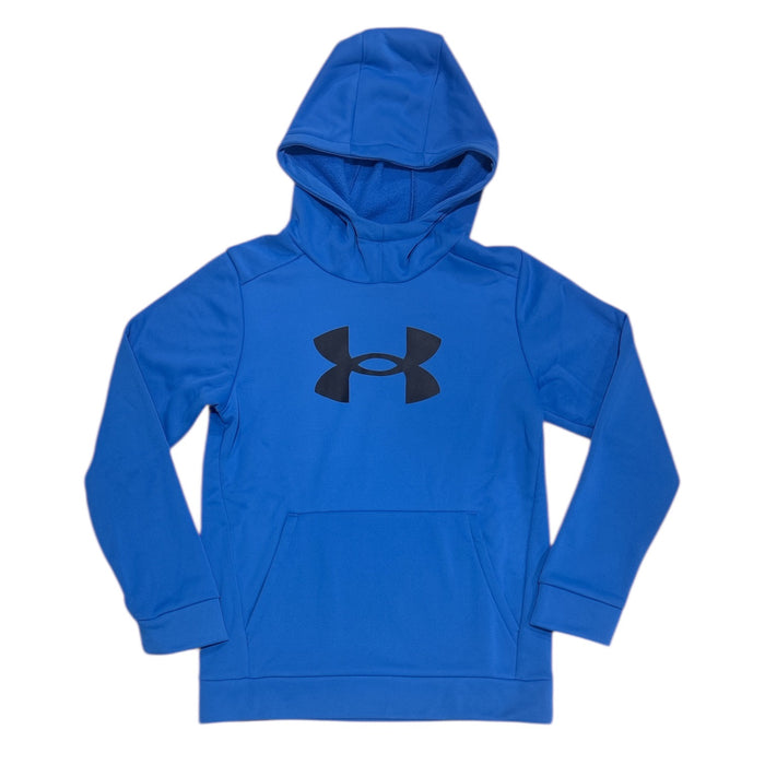 Under Armour Boys Big Logo Long Sleeve Loose Fit Fleece Hoodie