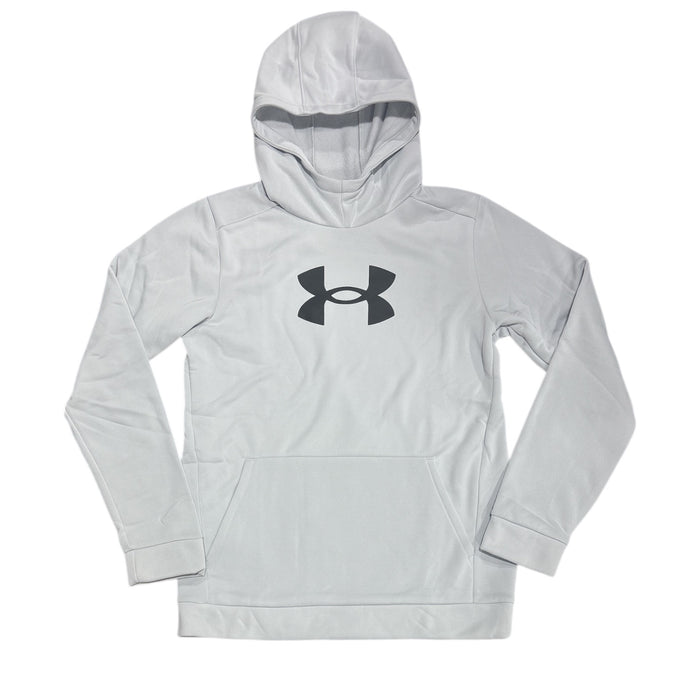 Under Armour Boys Big Logo Long Sleeve Loose Fit Fleece Hoodie