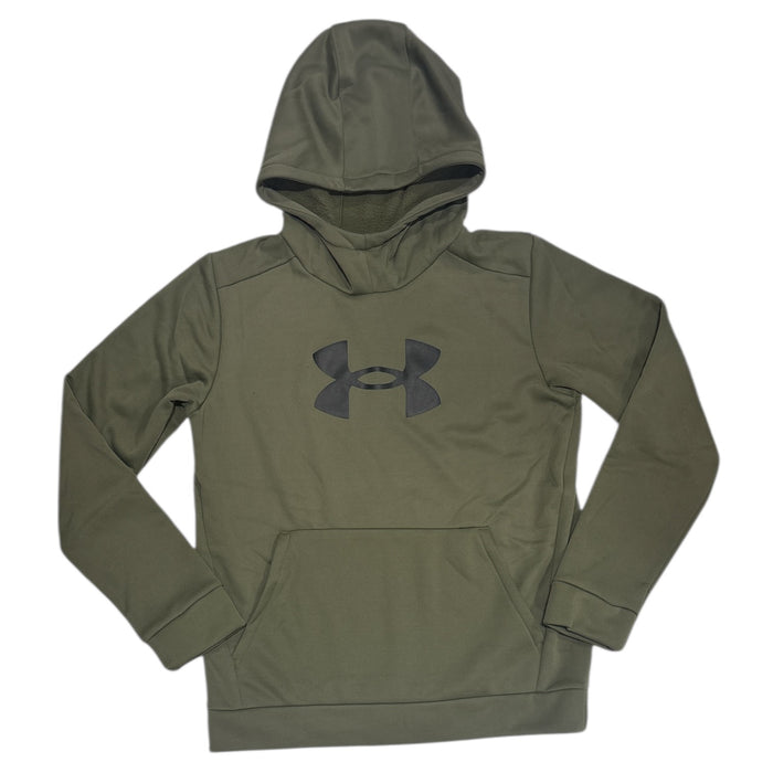 Under Armour Boys Big Logo Long Sleeve Loose Fit Fleece Hoodie