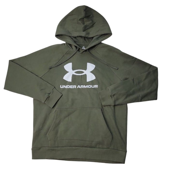 Under Armour Men's Rival Fleece Logo Kangaroo Pocket Hoodie