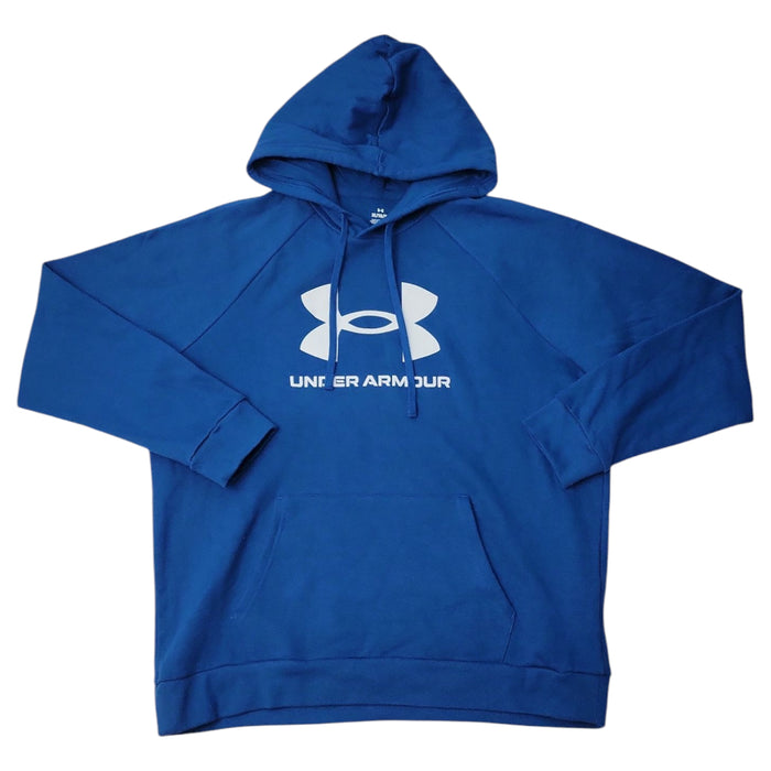 Under Armour Men's Rival Fleece Logo Kangaroo Pocket Hoodie