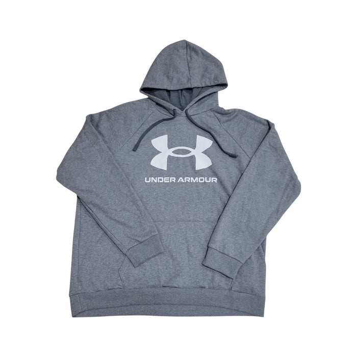 Under Armour Men's Rival Fleece Logo Kangaroo Pocket Hoodie
