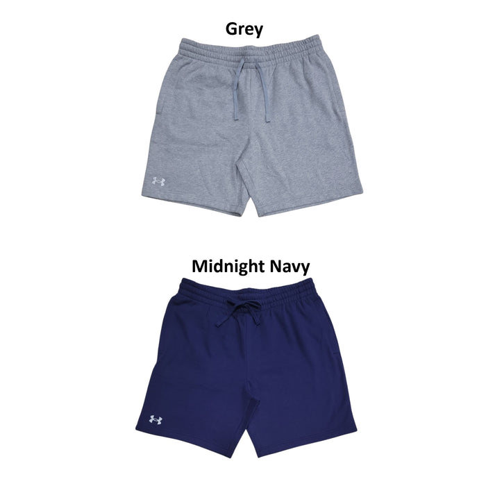 Under Armour Men's Rival Elastic Waist Soft Comfortable Fleece Shorts