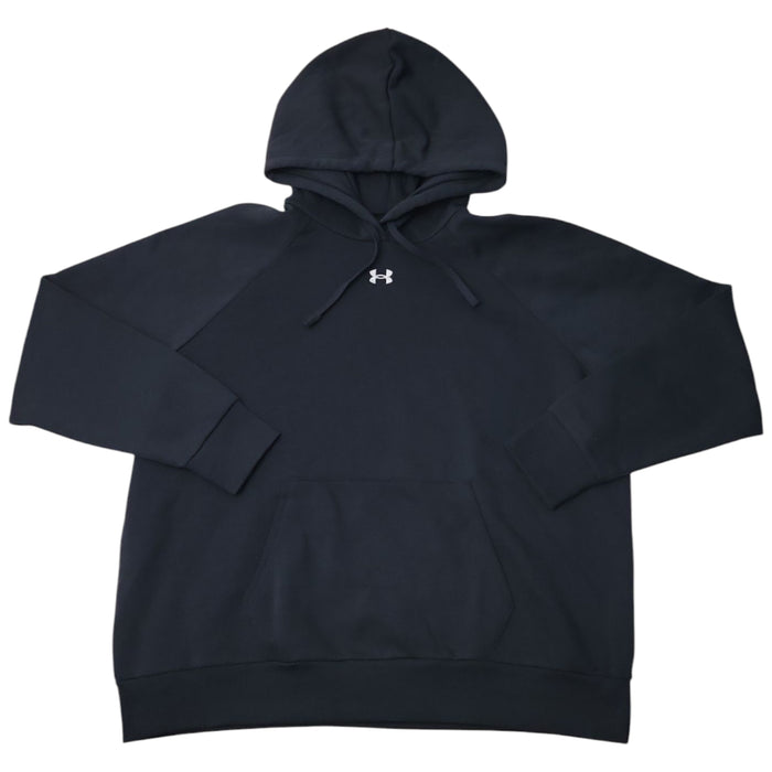 Under Armour Women's Loose Fit Kangaroo Pocket Hustle Fleece Hoodie