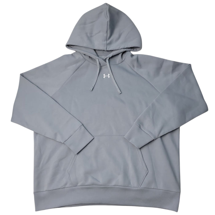 Under Armour Women's Loose Fit Kangaroo Pocket Hustle Fleece Hoodie