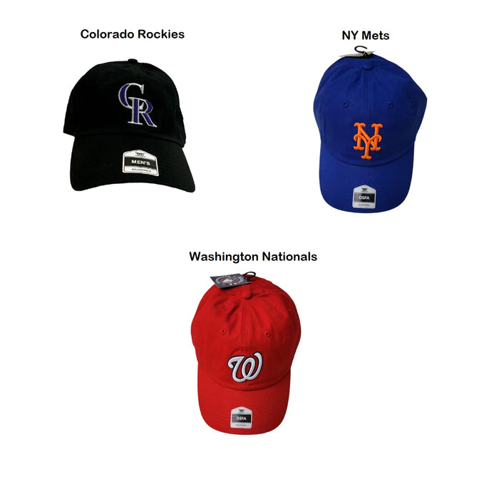 Genuine Merchandise Men's MLB Embroidered Team Logo Adjustable Baseball Hat