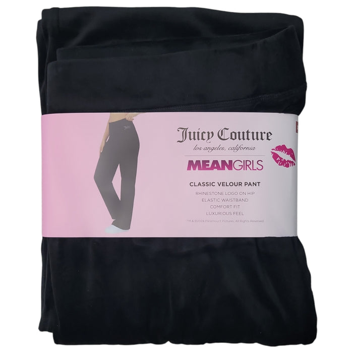 Juicy Couture x Mean Girls Women's Elastic Waistband Velour Pant