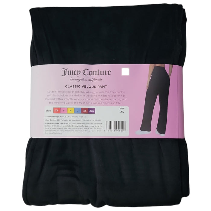 Juicy Couture x Mean Girls Women's Elastic Waistband Velour Pant