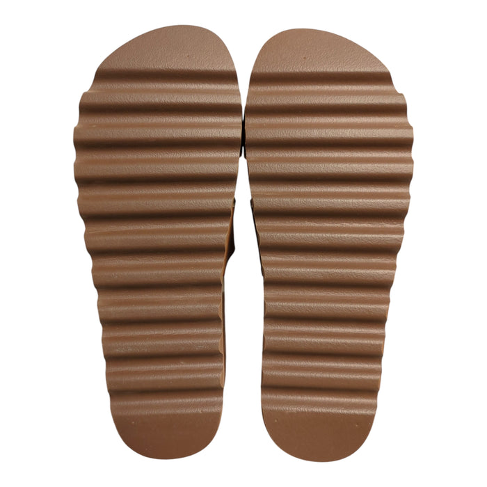 Reef Women's Cushion Vista Hi Unlined Solid Vegan Leather Strap Sandal