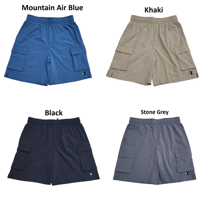 Champion Men's Performance Woven Pockets 8" Inseam Cargo Short