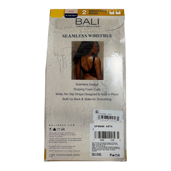 Bali Comfort Revolution Women's 2-Pack Wire-Free Shaping Bra