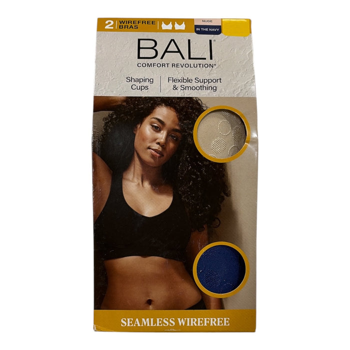Bali Comfort Revolution Women's 2-Pack Wire-Free Shaping Bra
