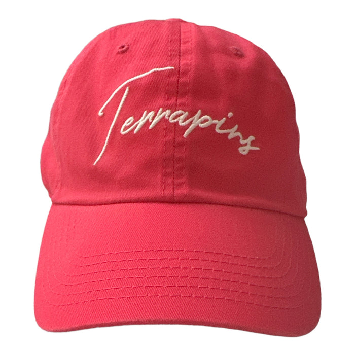 Captivating Women's NCAA Embroidered Graphic Adjustable Ballcap (Terrapins/Pink)