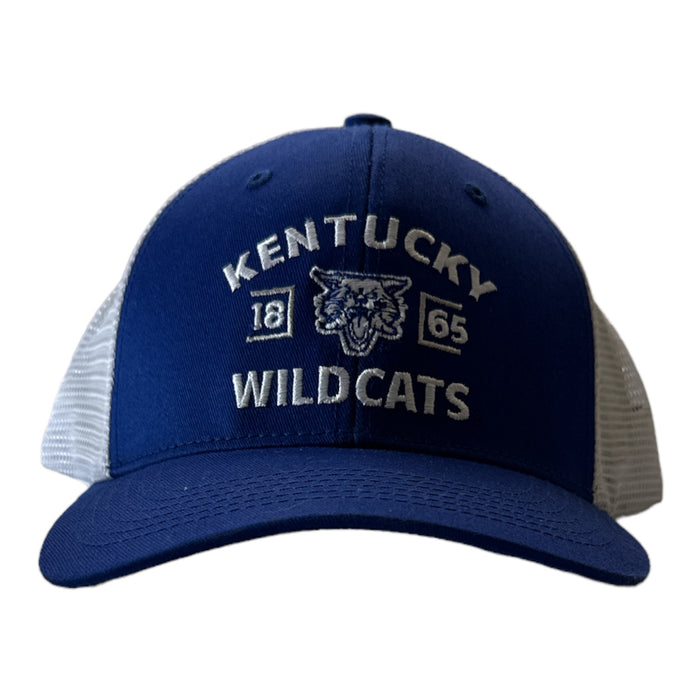 Captivating Unisex NCAA Kentucky Wildcats Mesh Color Block Ball Cap