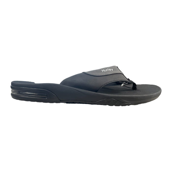 Hurley Men's Bubble Cushion Heel Surf Comfort Easy Slip-On Flip Flops