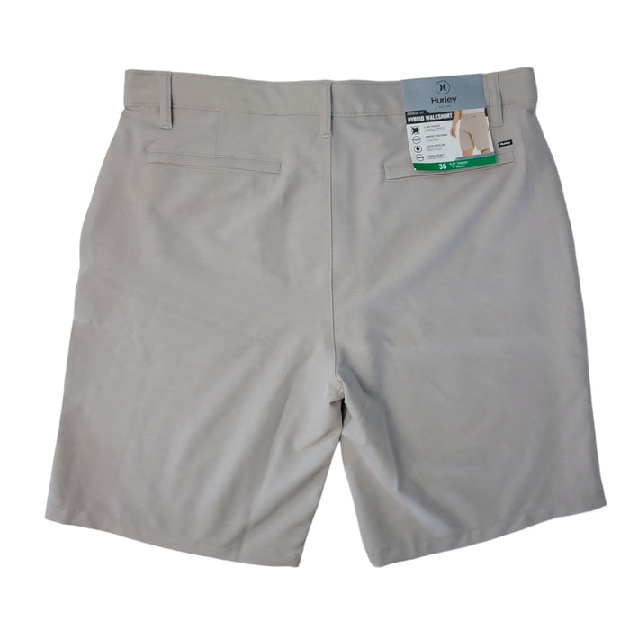 Hurley Men's Water Repellent Hidden Security Zipper Pocket Hybrid WalkShort