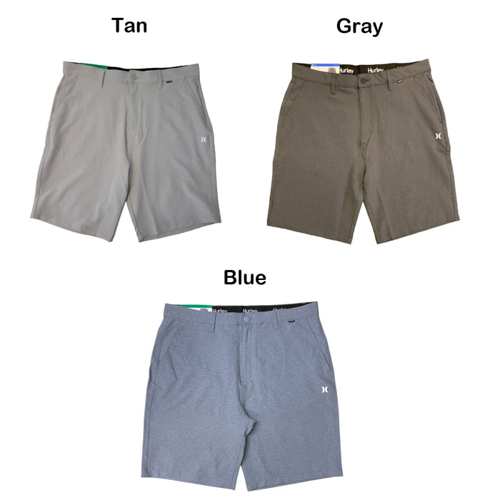 Hurley Men's Water Repellent Hidden Security Zipper Pocket Hybrid Walk Short