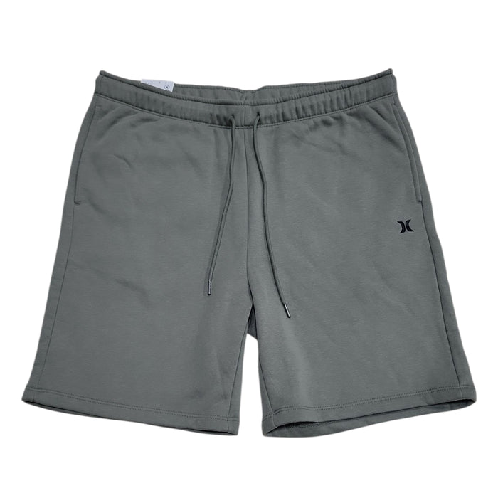Hurley Men's Logo Pockets Stretch Drawcord Ultra-Soft Fleece Shorts