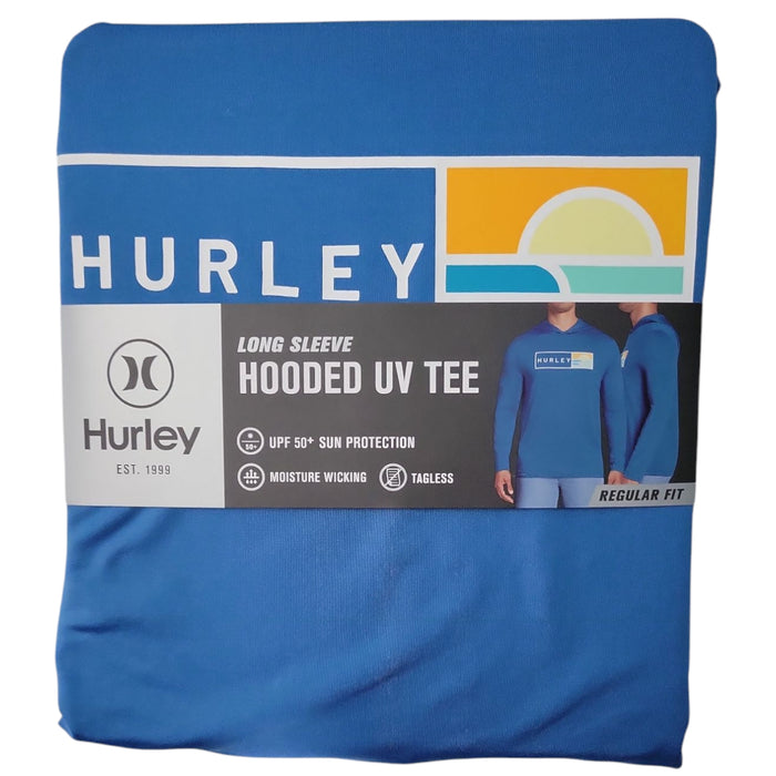 Hurley Men's Sunny Side Hybrid Stretch Hooded UV T-Shirt