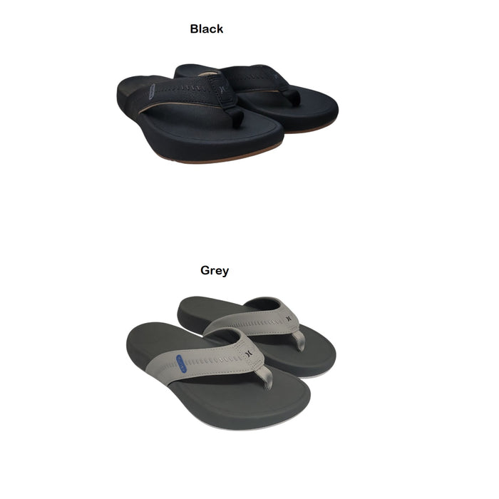 Hurley Men's Wave Runner Comfort Easy Step-In Flip-Flop