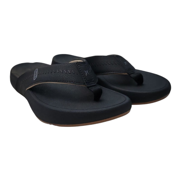 Hurley Men's Wave Runner Comfort Easy Step-In Flip-Flop