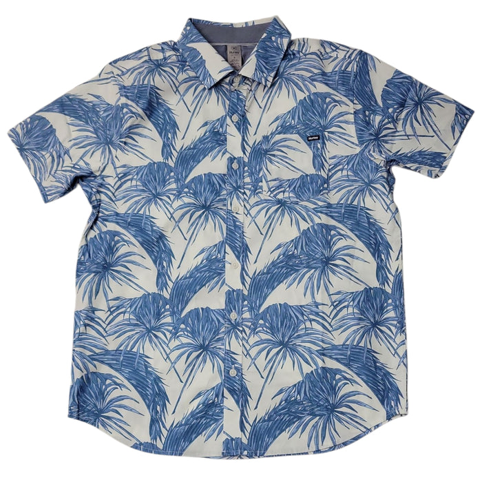 Hurley Men's Patio Printed Soft Comfortable Woven Shirt