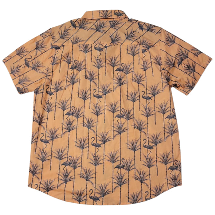 Hurley Men's Patio Printed Soft Comfortable Woven Shirt