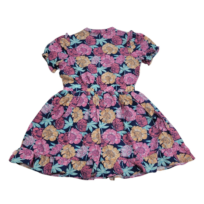 Scotch & Soda Girls Elastic Waistband Classic Fit Woven Dress